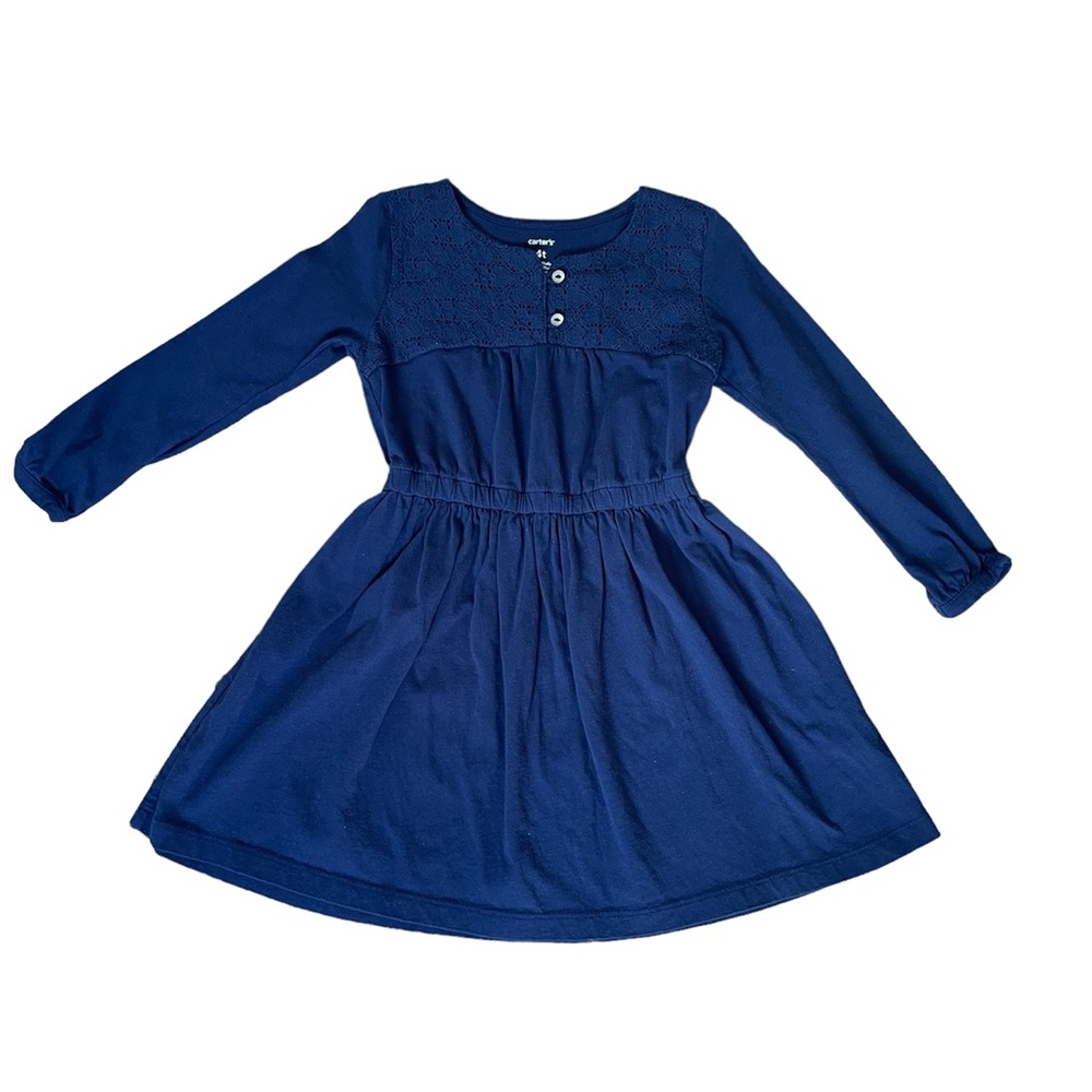 Girls navy blue Carter’s dress. 4T